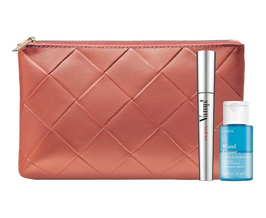 Set Pupa: Wand Eraser, Cleansing Toner, 50 ml + Vamp! Definition, Paraben-Free, Waterproof, Lash Defining, Mascara, 001, Extra Black, 9 ml Dekoratīvā kosmētika