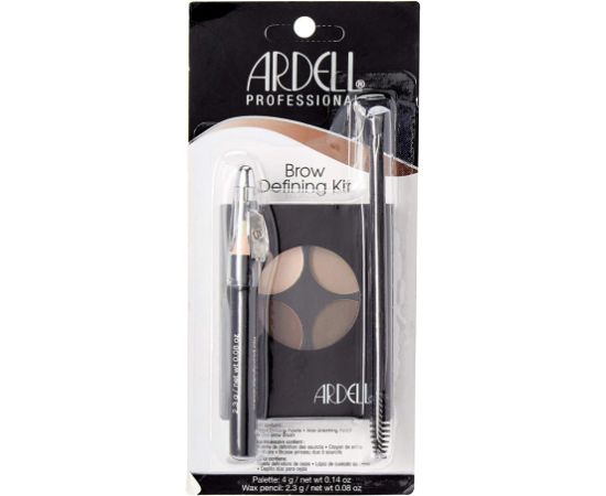 Brow Defining Kit Set Ardell: Ardell, Soothing, Oil, For Eyebrows, 6.3 g + Ardell, Hair Removal Wax Strips, For Eyebrows + Ardell, Hair Removal Gel, For Eyebrows, 6.3 g Dekoratīvā kosmētika