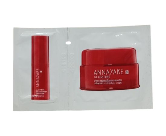 Set Annayake: Ultratime, Hydrating, Eye Cream, 1 ml *Sample + Ultratime, Anti-Wrinkle, Day, Cream, For Face, 1 ml *Sample Dāvanu komplekti