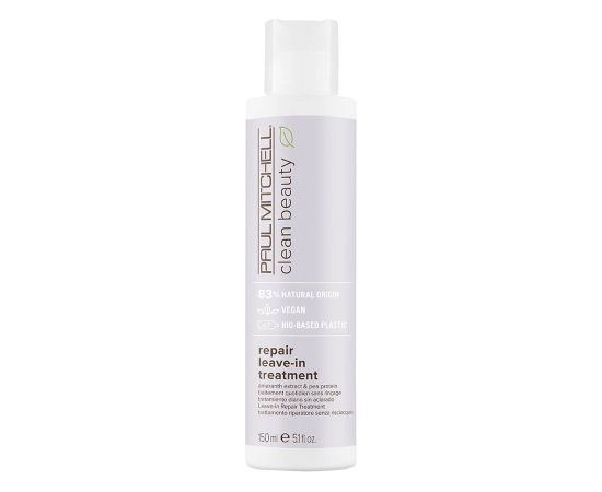 Paul Mitchell, Clean Beauty Repair, Vegan, Hair Leave-In Cream Treatment, Restores, 150 ml Matu kopšana
