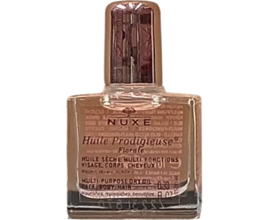Nuxe, Huile Prodigieuse Multi-Purpose Floral, Body Oil, For Face, Body & Hair, 10 ml *Miniature Ķermeņa kosmētika