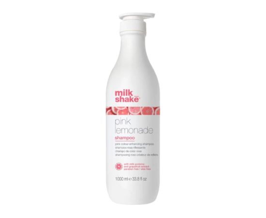 Milk Shake, Pink Lemonade, Milk Proteins, Hair Colour Shampoo, For Blonde Hair, Pink, 1000 ml Šampūni