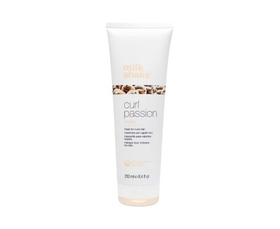 Milk Shake, Passion Curl, Hair Treatment Cream Mask, Moisturizing, After Shampoo, 250 ml Matu kopšana