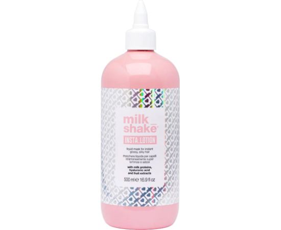 Milk Shake, Insta Light, Milk Proteins, Hair Treatment Lotion Mask, Shine Enhancer, 500 ml Matu kopšana