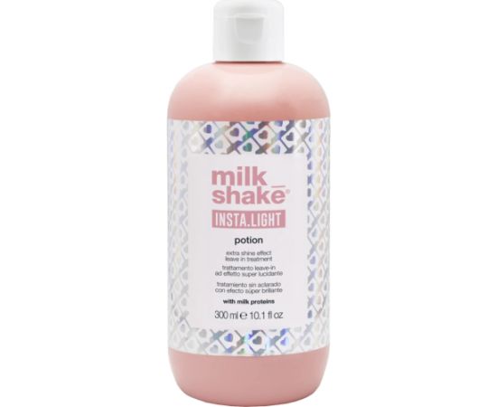 Milk Shake, Insta Light Potion, Milk Proteins, Hair Leave-In Cream Treatment, For Shine, 300 ml Matu kopšana