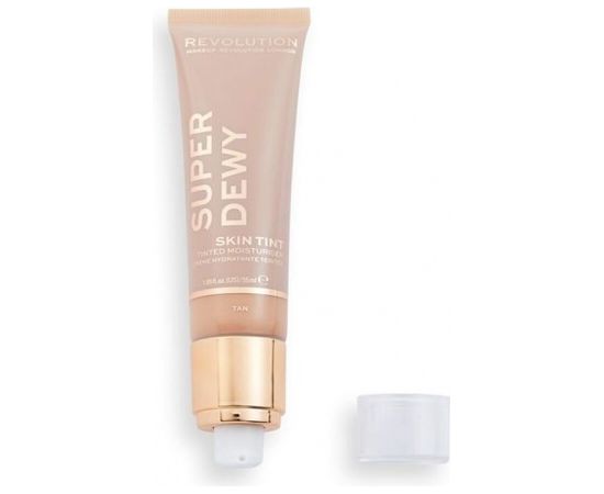 Makeup Revolution, Superdewy, Tinted Moisturizer, Tan, 55 ml Kосметические средства