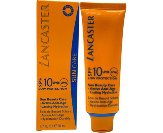 Lancaster, Sun Beauty, Anti-Ageing, Sunscreen Cream, For Face, SPF 10, 50 ml Ķermeņa kosmētika