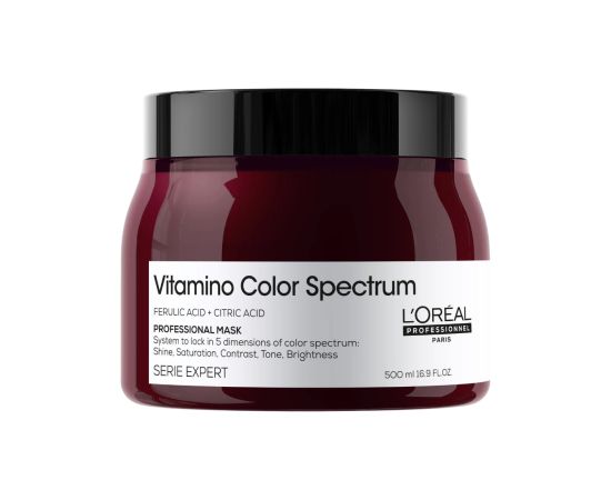 L'Oreal Professionnel, Vitamino Color Spectrum, Hair Treatment Cream Mask, For Colour Protection, 500 ml Matu kopšana