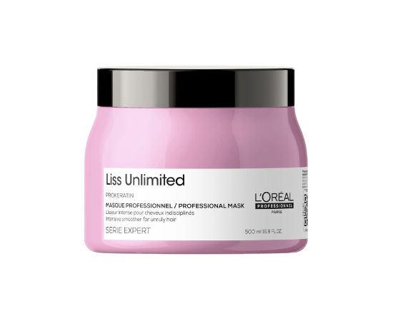 L'Oreal Professionnel, Serie Expert Liss Unlimited, Hair Treatment Cream Mask, For Smoothening, 500 ml Matu kopšana