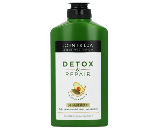 John Frieda, Detox & Repair, Avocado Oil, Hair Dry Shampoo, For Repairing, 250 ml Šampūni
