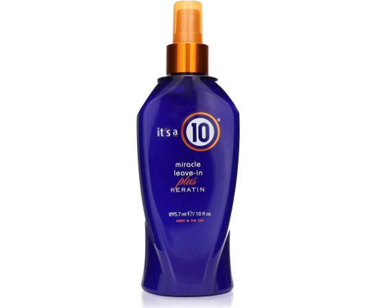 It`s A 10 It's a 10, Miracle Deep Plus Keratin, Hair Leave-In Cream Treatment, For Hydration, 295.7 ml Matu kopšana