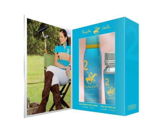 Gift Set Beverly Hills Polo Club: 1982 - Sport 2, Eau De Parfum, For Women, 50 ml + 1982 - Sport 2, Anti-Perspirant, Deodorant Spray, For Women, 150 ml Dāvanu komplekti