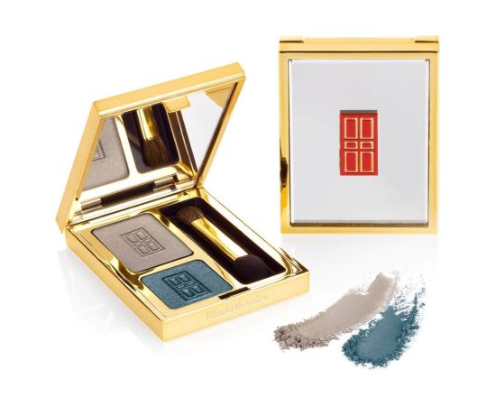 Elizabeth Arden, Beautiful Color Duo, Eyeshadow Powder, 06, Misty Teal, 2 Shades, 3 g Dekoratīvā kosmētika