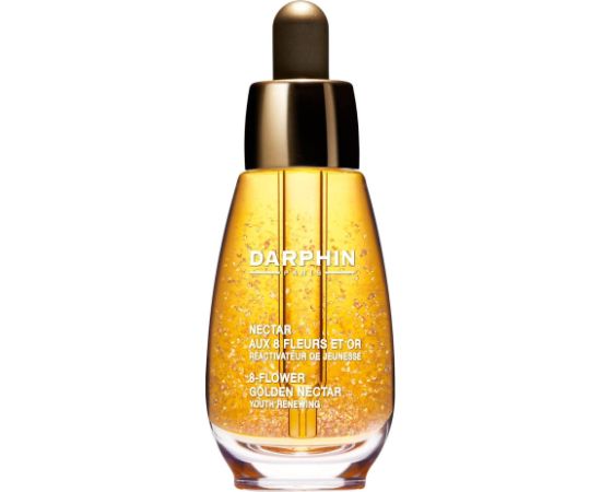 Darphin, Essential Oil Elixir - 8-Flower Golden Nectar, Non-Comedogenic, Nourishes & Smooths, Morning & Night, Oil, For Face & Neck, 30 ml Sejas kopšana