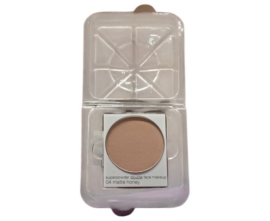 Clinique, Superpowder Double Face Makeup, Matte Finish, Compact Powder, 04, Matte Honey, 5 g *Tester Dekoratīvā kosmētika
