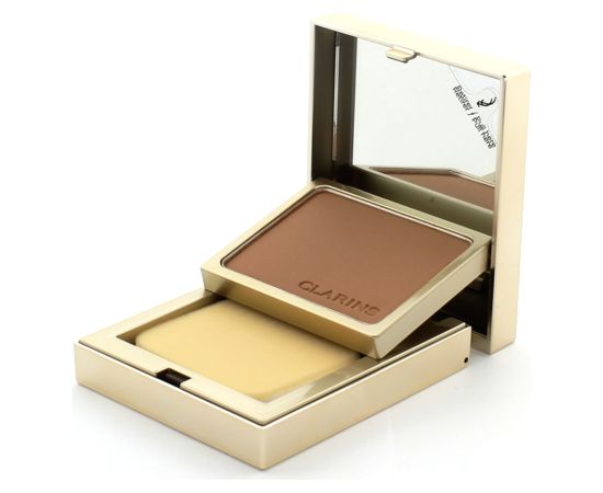 Clarins, Everlasting, Illuminating, Compact Foundation, 114, Cappucino, SPF 9, 10 g *Tester Dekoratīvā kosmētika