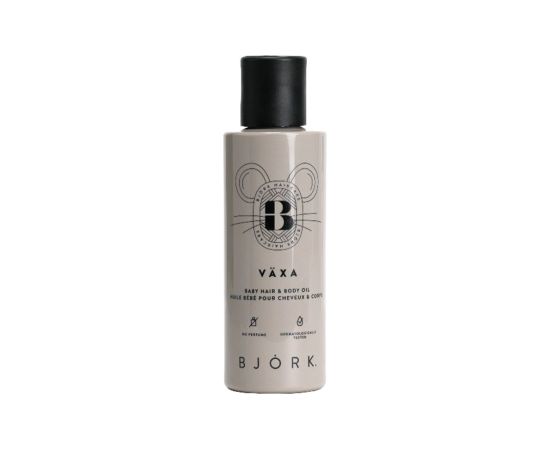 Bjork, Vaxa Baby, Nourishes & Smooths, Oil, For Hair & Body, 125 ml Sejas kopšana