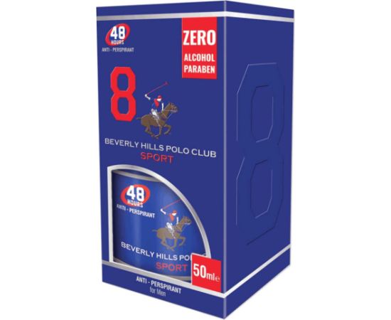 Beverly Hills Polo Club, Sport, Deodorant Roll-On, For Men, 50 ml Dezodoranti