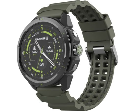 Hammer Watch 2 Smart watch AMOLED 1.5” Military Edition Smart-Watch Pulksteņi