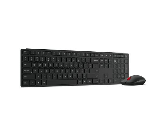 Lenovo Multi-Mode Pro Combo Keyboard and Mouse 6000-Lithuanian Keyboard and Mouse Set Wireless Mouse included Lithuanian Bluetooth Eclipse Black Клавиатуры