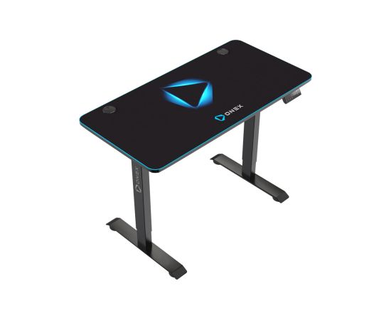 Onex Gaming desk GDE1200SH Black/Blue Gaming krēsli