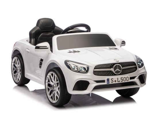 Lean Cars S506 Battery Operated Car White Mercedes SL500 Jaunumi, Bērnu preces