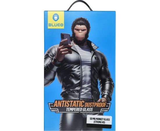 Tempered glass 5D Mr. Monkey Glass (Strong Lite) Samsung S948 S26 Ultra black Ekrānu aizsardzība