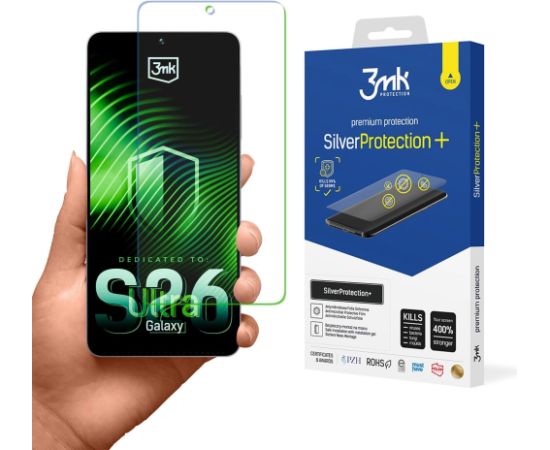 LCD Screen protector 3mk Silver Protection+ Samsung S948 S26 Ultra Ekrānu aizsardzība