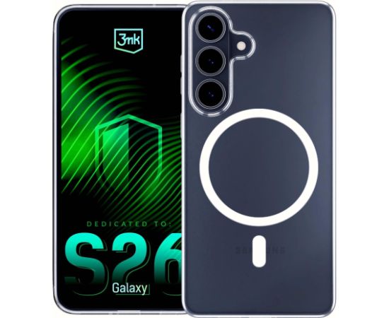 Case 3mk Clear MagCase Samsung S942 S26 Neoriģinālie Maciņi