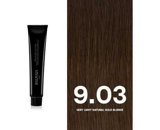 Balmain Professionnel, Couleurs Couture, Permanent Hair Dye, 9.03 Very Light Natural Gold Blonde, 60 ml Matu kopšana