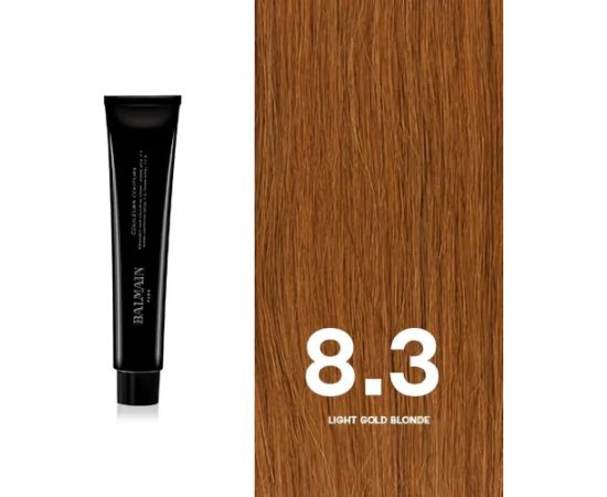 Balmain Professionnel, Couleurs Couture, Permanent Hair Dye, 8.3 Light Gold Blonde, 60 ml Matu kopšana