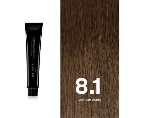 Balmain Professionnel, Couleurs Couture, Permanent Hair Dye, 8.1 Light Ash Blonde, 60 ml Matu kopšana