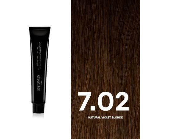 Balmain Professionnel, Couleurs Couture, Permanent Hair Dye, 7.02 Natural Violet Blonde, 60 ml Matu kopšana