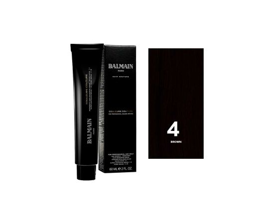 Balmain Professionnel, Couleurs Couture, Permanent Hair Dye, 4 Brown, 60 ml Matu kopšana