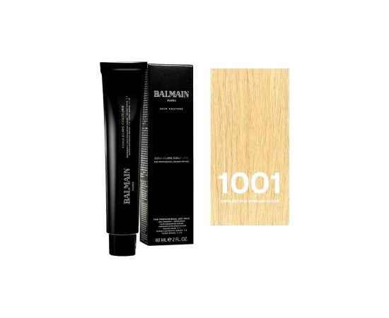 Balmain Professionnel, Couleurs Couture, Permanent Hair Dye, 1001 Superlightener Extra Ash Blonde, 60 ml Matu kopšana