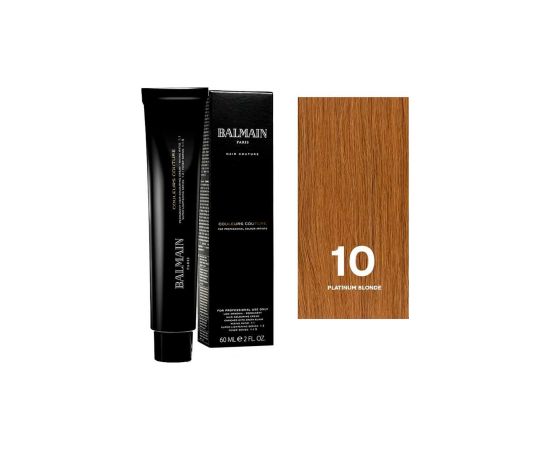 Balmain Professionnel, Couleurs Couture, Permanent Hair Dye, 10 Platinum Blonde, 60 ml Matu kopšana