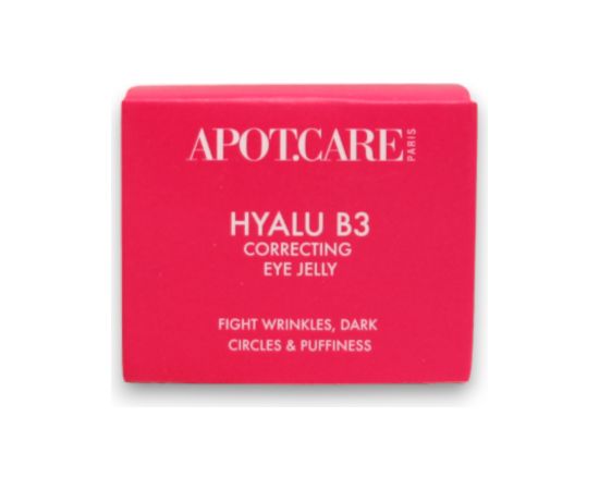 Apotcare, Hyalu B3 Jelly, Hyaluronic Acid, Anti-Wrinkle, Eye Cream, 15 ml Dekoratīvā kosmētika