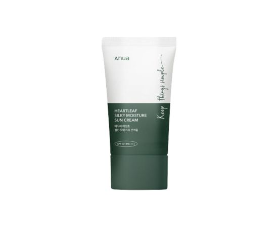 Anua, Heartleaf, Sunscreen Cream, Face, SPF50+ PA++++, 50 ml Ķermeņa kosmētika