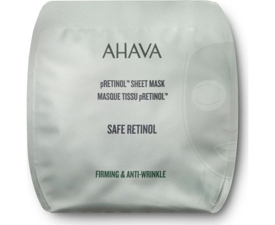 Ahava, pRetinol, Retinol, Anti-Wrinkle & Firming, Sheet Mask, Face, 17 g Sejas kopšana
