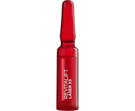 Set, L'Oreal Paris, Revitalift Laser Renew, Glycolic Acid, Peeling, Ampoules Treatment Serum, For Face, For Women, 7 pcs, 1 ml Ķermeņa kosmētika