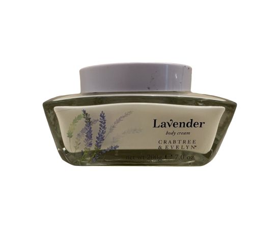 Crabtree & Evelyn, Lavander, Moisturizing, Body Cream, 200 ml Ķermeņa kosmētika