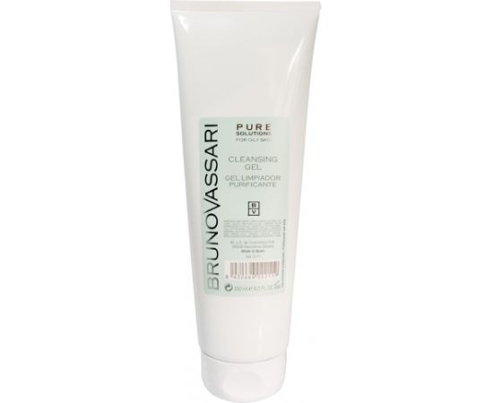 Bruno Vassari, Pure Solutions, Vegetable proteins, Cleansing and Hydrating, Cleansing Gel, For Face, 250 ml Ķermeņa kosmētika