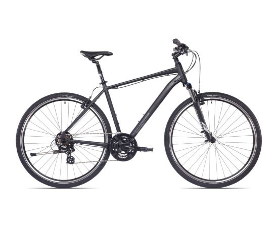 Kalnu velosipēds Rock Machine Rokk 30 Matte Black (Rata izmērs: 28,  Rāmja izmērs: M) Горные велосипеды (MTB)