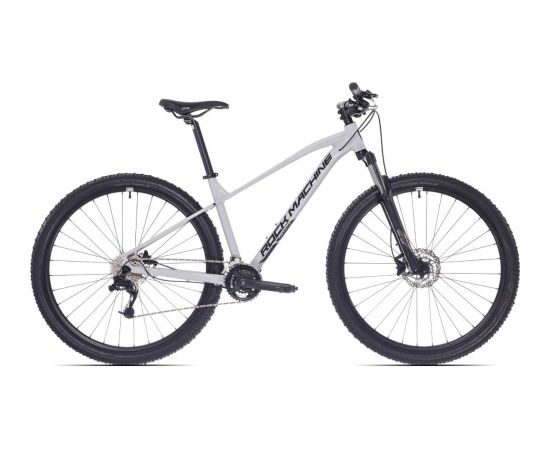 Kalnu velosipēds Rock Machine Manhattan 40-29 Gloss Limerock Grey (Rata izmērs: 29 Rāmja izmērs: XL) Горные велосипеды (MTB)
