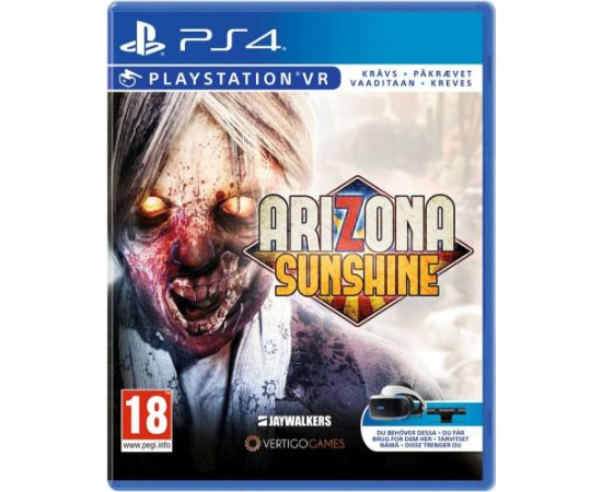 Sony PS4 Arizona Sunshine [PSVR ONLY] Xbox spēles