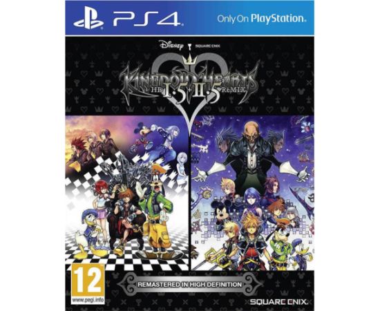 Square Enix PS4 KINGDOM HEARTS HD 1.5 + 2.5 REMIX Xbox spēles