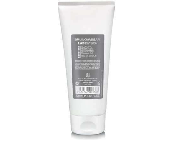 Bruno Vassari, Lab Division, Glucosyl Hesperidin, Hydrating, Gel, For Face, 200 ml Sejas kopšana