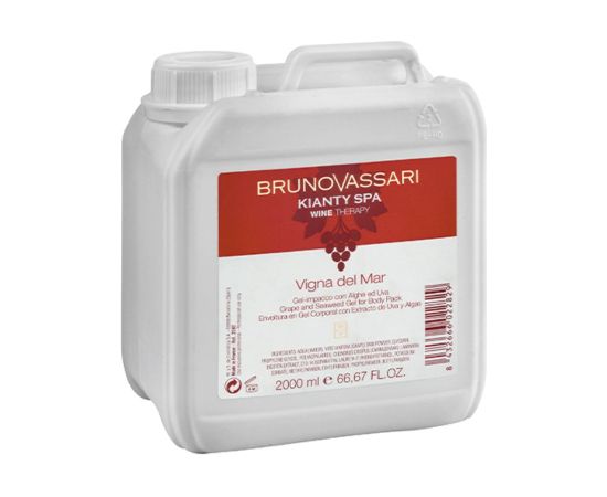 Bruno Vassari, Kianty SPA, Grape, Anti-Cellulite, Body Gel, 2000 ml Ķermeņa kosmētika