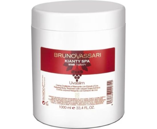 Bruno Vassari, Kianty SPA, Grape, Anti-Oxidant, Body Cream, 1000 ml Ķermeņa kosmētika