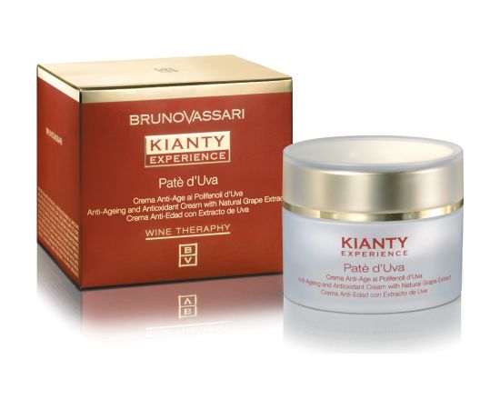 Bruno Vassari, Kianty Experience, Lactic Acid, Anti-Wrinkle, Cream, For Face & Neck, 50 ml Ķermeņa kosmētika